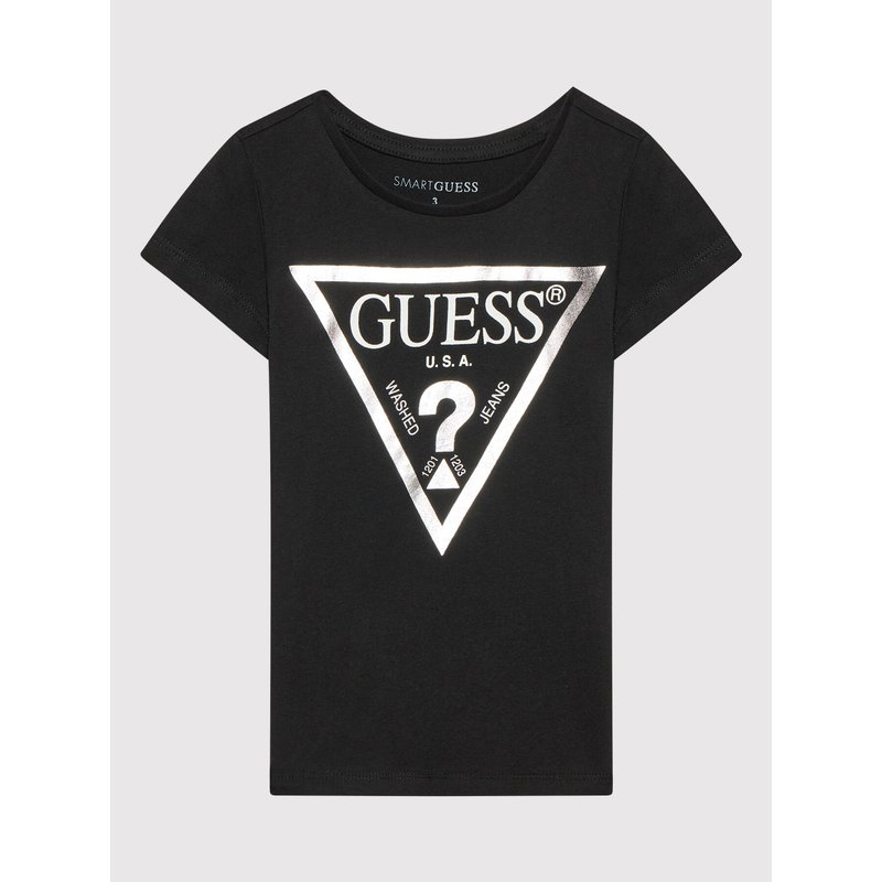 Guess T-Shirt K73I56 K8HM0 Schwarz Regular Fit