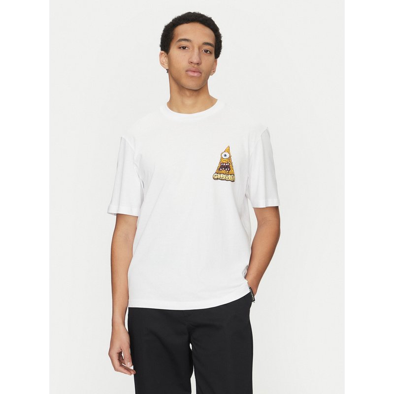 HUGO T-Shirt Nizzerio 50533390 Weiß Regular Fit
