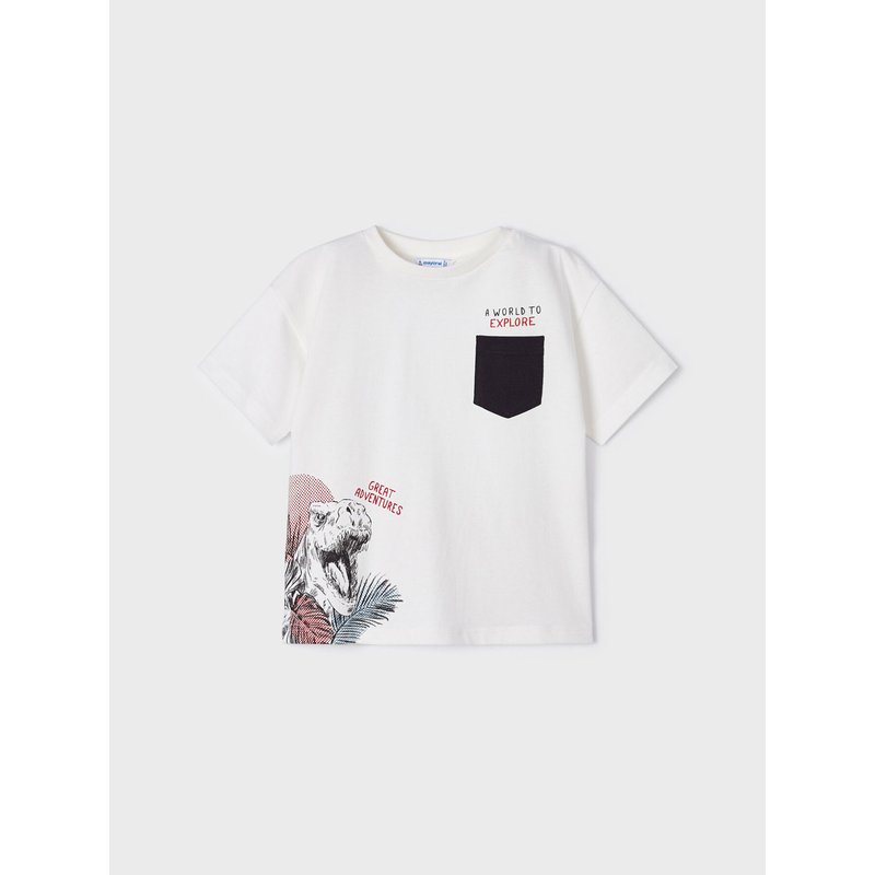 Mayoral T-Shirt 3005 Weiß Regular Fit