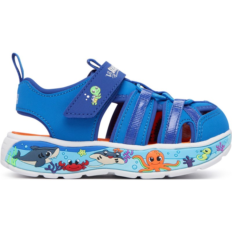 Sandalen Skechers Infants' Play Scene Splash 407041N/LTBL Blau