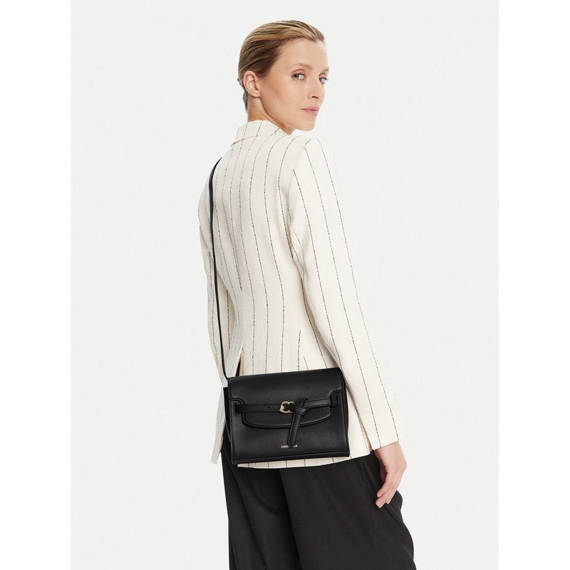 Handtasche Coccinelle TLA Coccinellesabine E1 TLA 15 01 01 Schwarz
