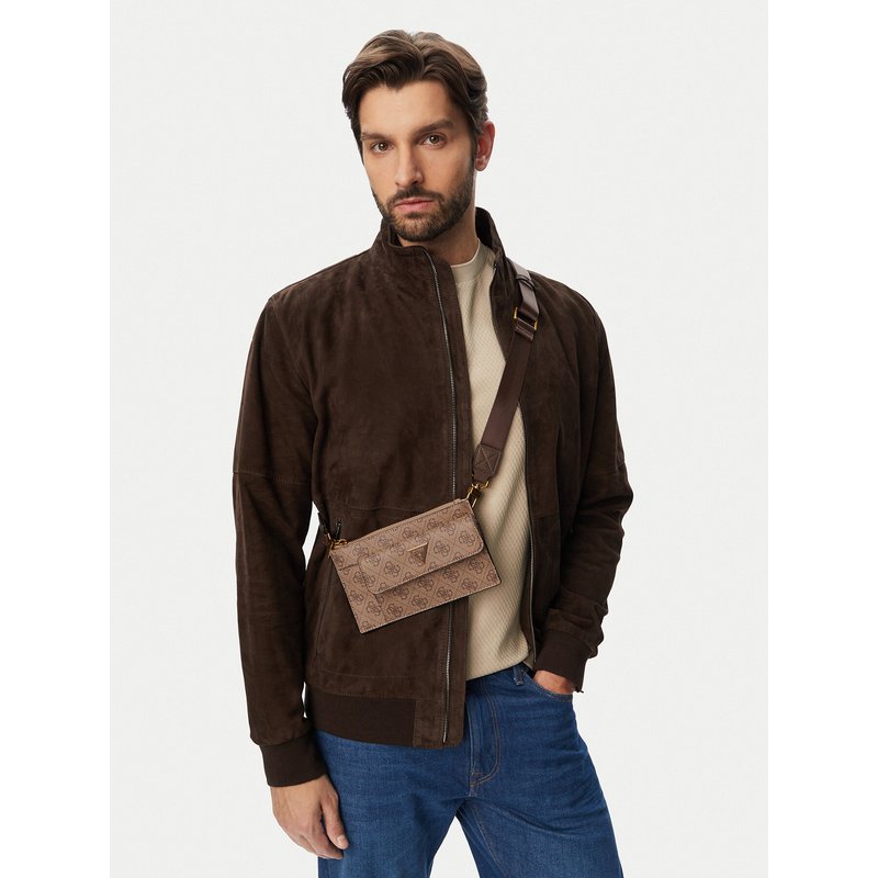 Handtasche Guess HMMILO P6391 Hellbraun