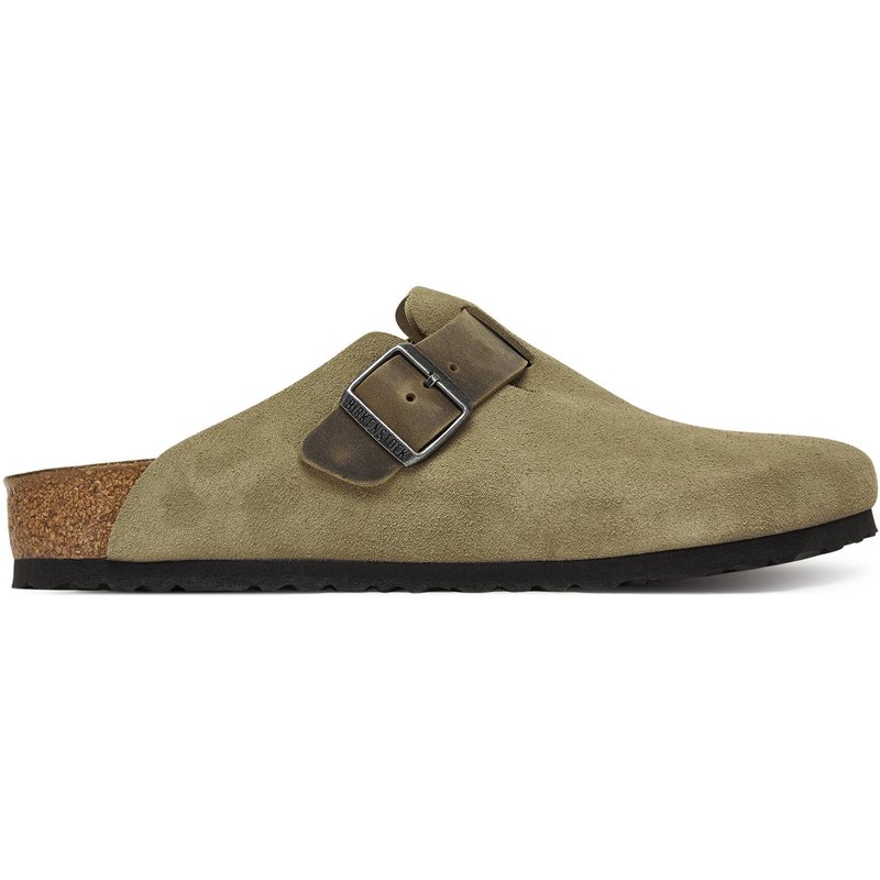 Pantoletten Birkenstock Boston 1031516 Khakifarben