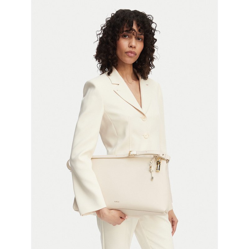 Handtasche Furla Debby M WB02006 BX3353 CN PNN00 Weiß