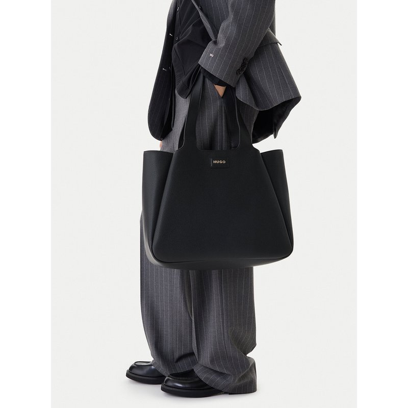 Handtasche HUGO 50557827 Schwarz