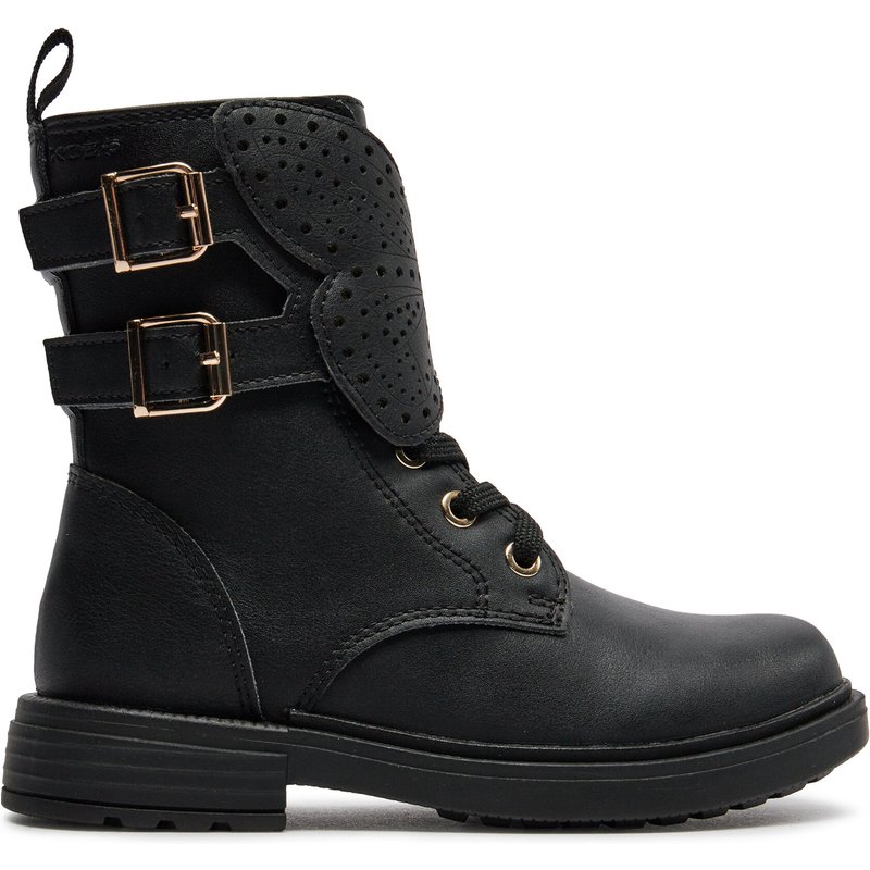 Stiefeletten Geox J Eclair Girl J369QN 000BC C9999 M Schwarz