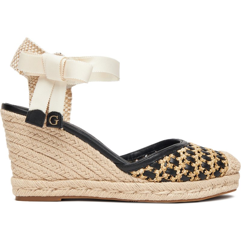 Espadrilles Guess FLJNAM FAB04 Schwarz