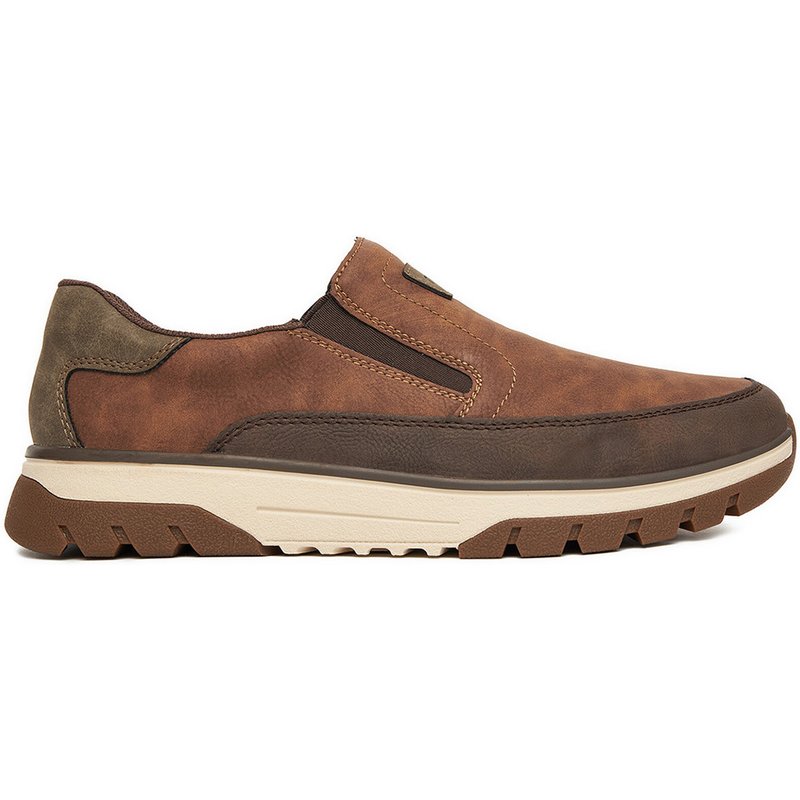 Halbschuhe Rieker B9350-24 Braun