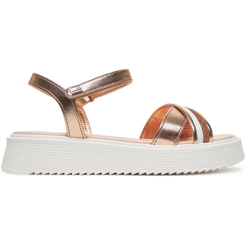 Sandalen Tommy Hilfiger Sandal T4A2-33800-0569 M Roségold