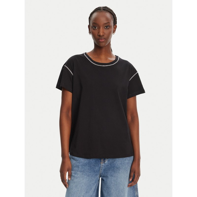Liu Jo T-Shirt WA5148 J4893 Schwarz Regular Fit