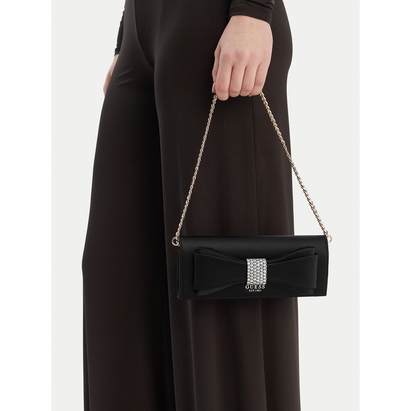 Handtasche Guess Elsie Mini HWSS96 50710 Schwarz