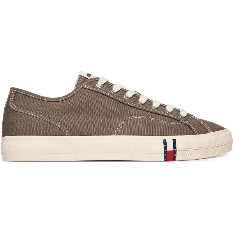 Sneakers aus Stoff Tommy Jeans Archive Vulc Y2K EM0EM01674 Braun