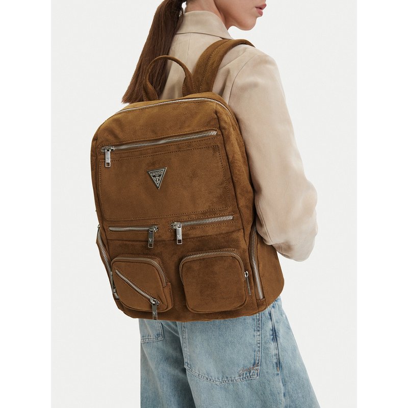 Rucksack Guess Jeans CWBEO-GUESS-B-006-09 Braun