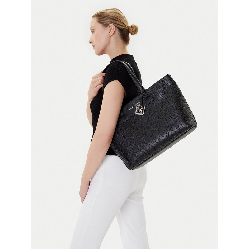 Handtasche Armani Exchange XW001481 AF15774 UC001 Schwarz