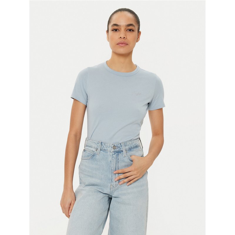 BOSS T-Shirt C_Elogo 50535322 Blau Regular Fit