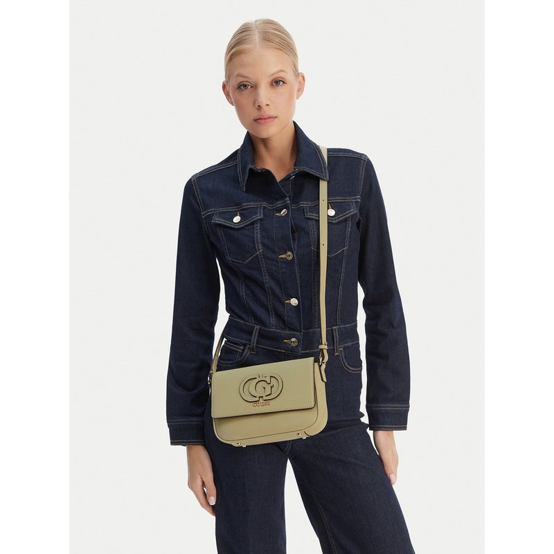 Handtasche Guess Isola HWBG99 05210 Grün