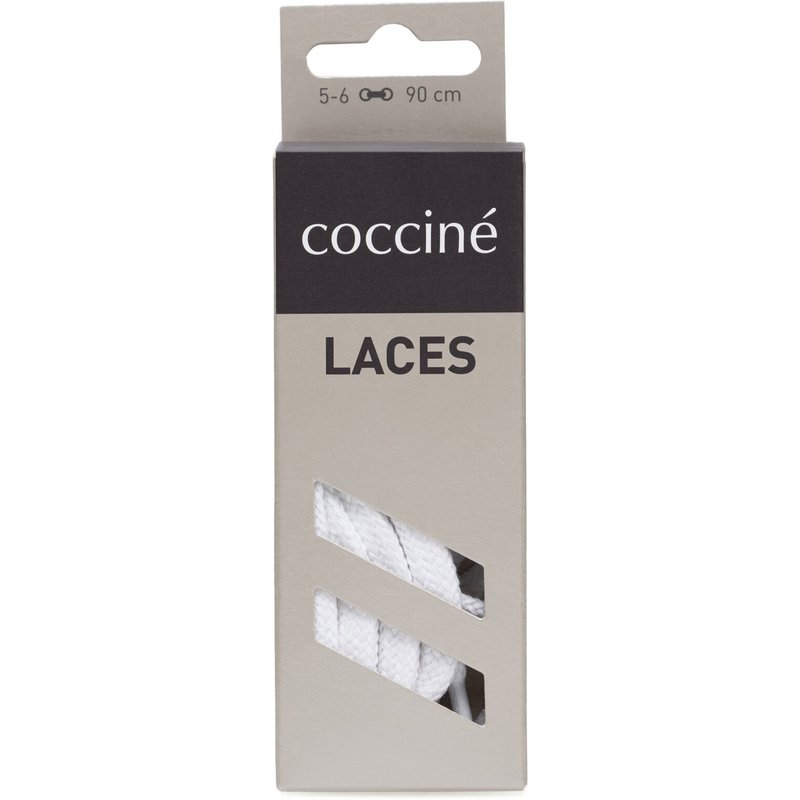 Schnürsenkel Coccine SZNUROWADŁA 90 cm P7 BAWEŁNIANE v.AZ Weiß