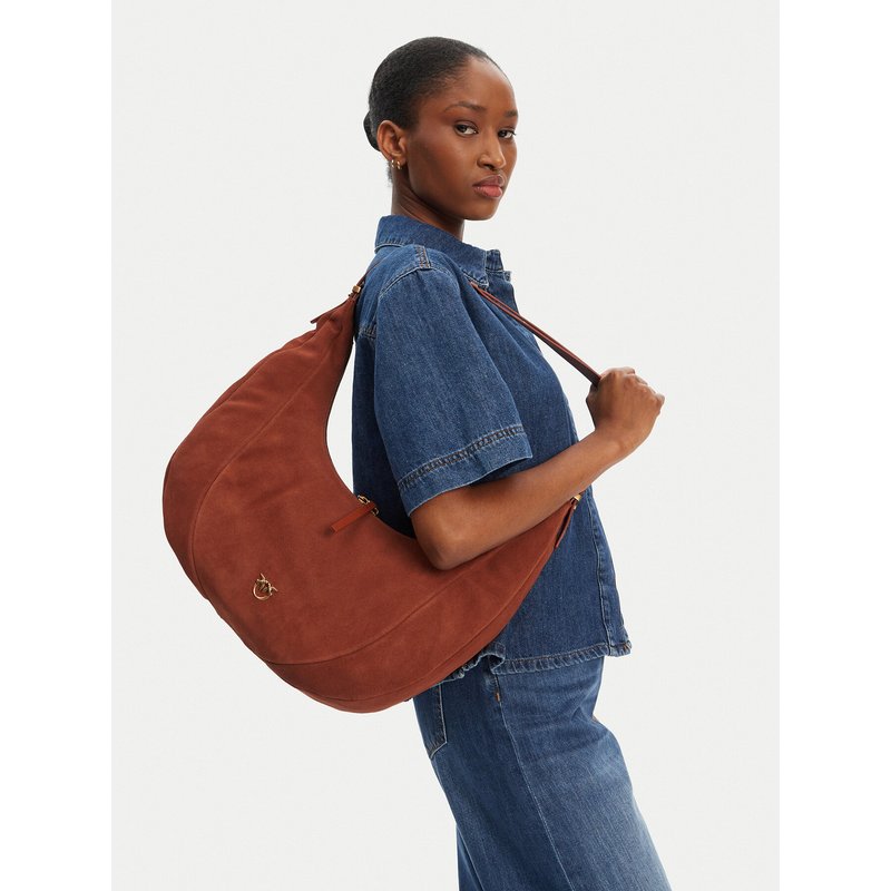 Handtasche PINKO Slouchy Hobo Big PE 25 PLTT 104295 A29N Braun