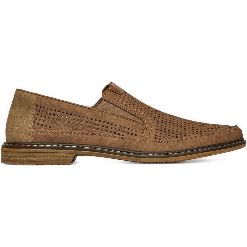 Halbschuhe Rieker CEO-13459-25 Beige