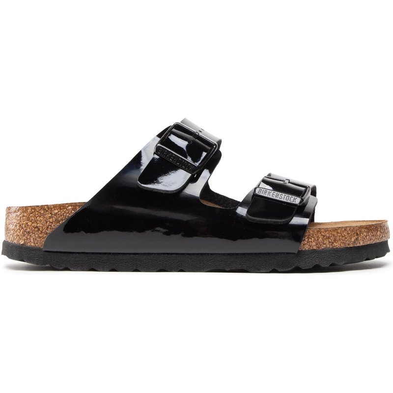 Pantoletten Birkenstock Arizona Birko-Flor 1005292 Schwarz