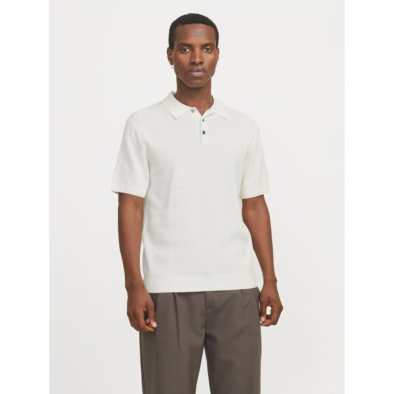 Jack & Jones Poloshirt Cooper 12271483 Weiß Regular Fit