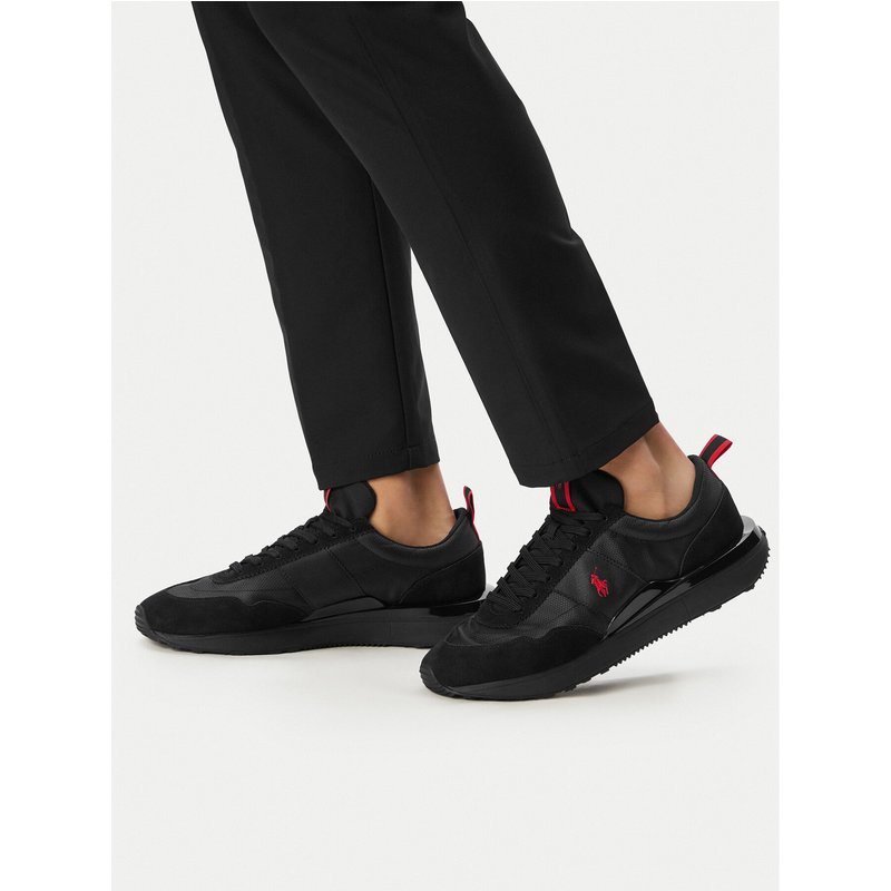 Sneakers Polo Ralph Lauren Train 89 RIB-SK-LTL 809P01638002 Schwarz