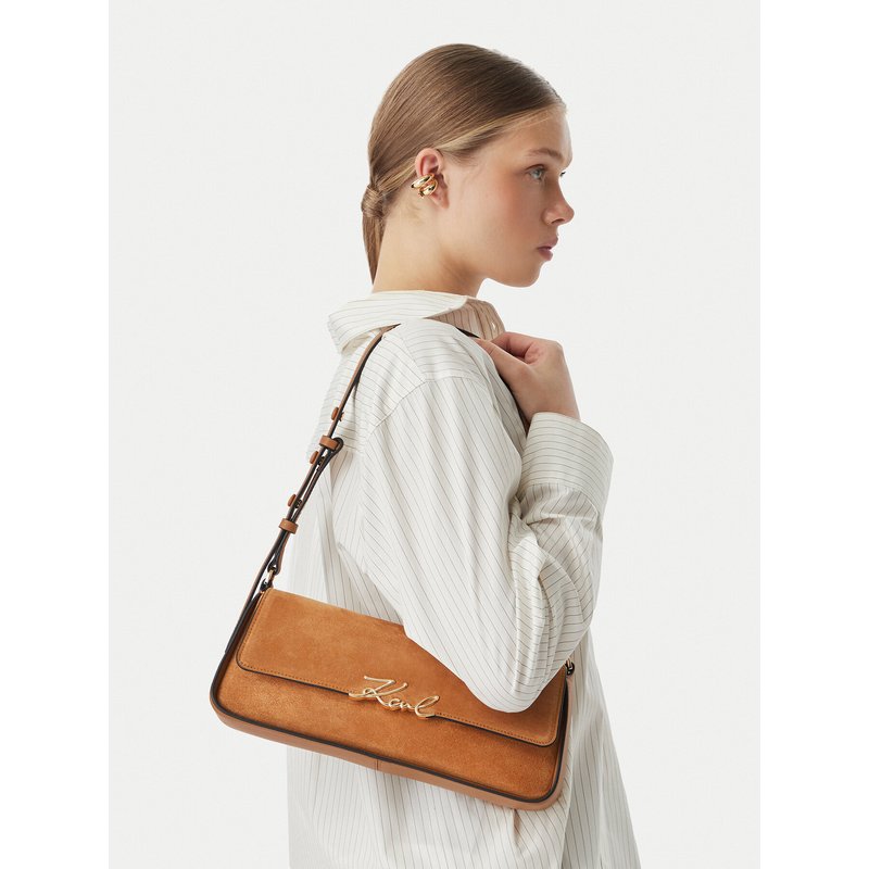 Handtasche KARL LAGERFELD B3W30025 Braun