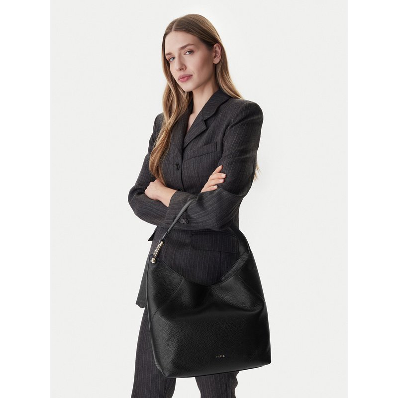 Handtasche Furla Lara M WB01900 HSF000 IT O6000 Schwarz