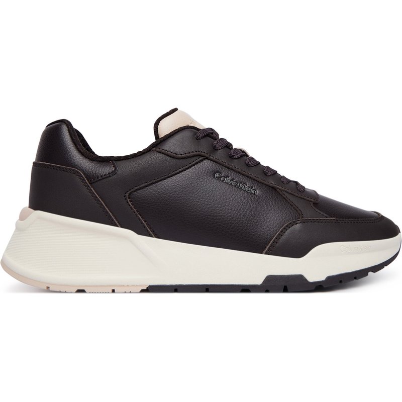 Sneakers Calvin Klein City Runner Laceup Lth Mix HM0HM02309 Dunkelrot