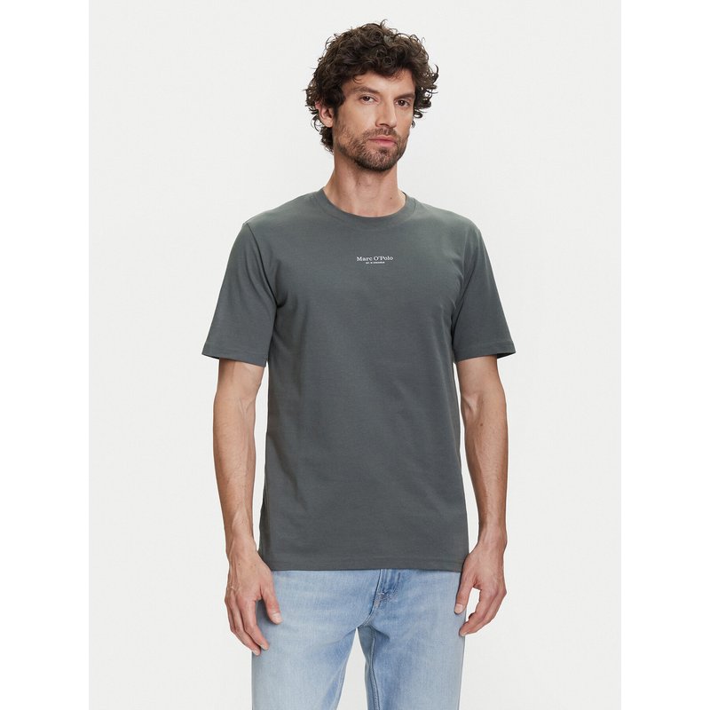 Marc O'Polo T-Shirt B21 2012 51382 Dunkelgrau Regular Fit