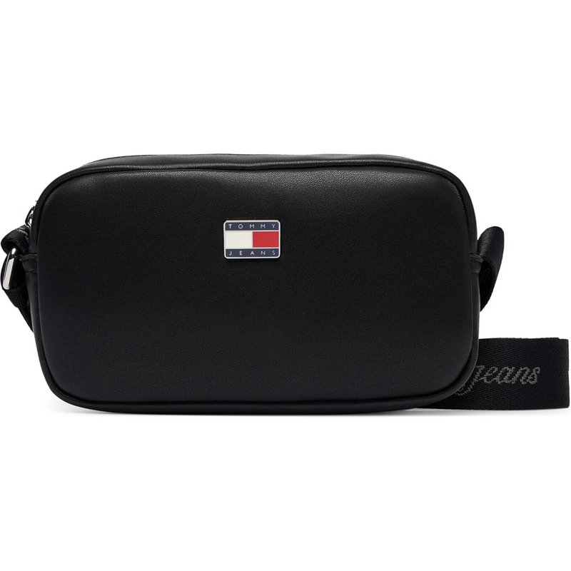 Handtasche Tommy Jeans Tjw Daily Elevated Crossover AW0AW19042 Schwarz
