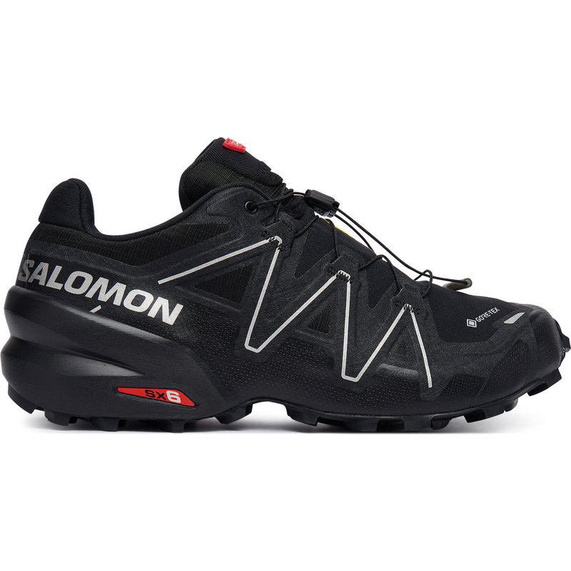 Laufschuhe Salomon Speedcross 6 Gore-Tex 20 Years Q1 L49159000 Schwarz