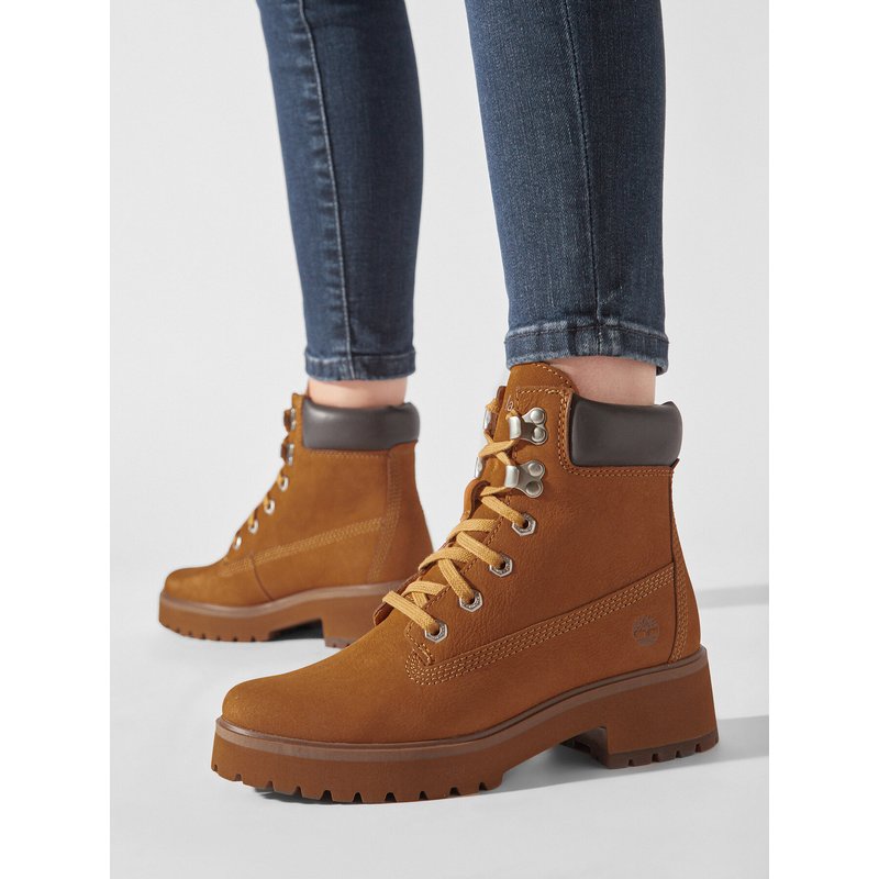Schnürstiefeletten Timberland Carnaby Cool 6in TB0A5VPZ2311 Braun