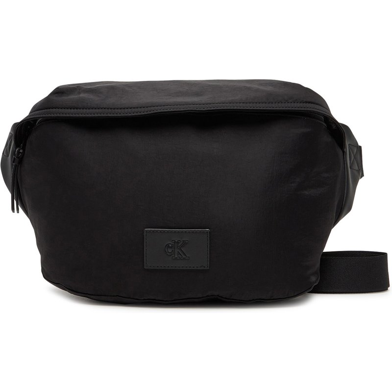 Gürteltasche Calvin Klein Jeans Metro Nylon Oversized Waistbag LV04G3088G Schwarz