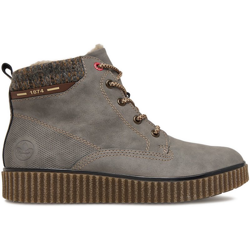 Schnürschuhe Rieker CEO-Y4311-42 Grau