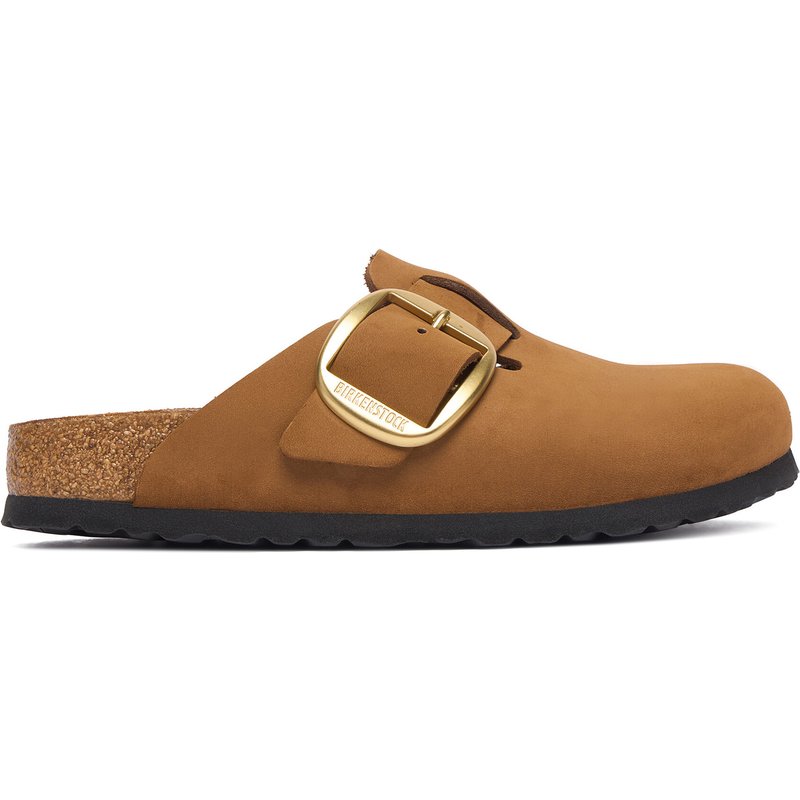 Pantoletten Birkenstock Boston Big Buckle Tonal 1032949 Orange