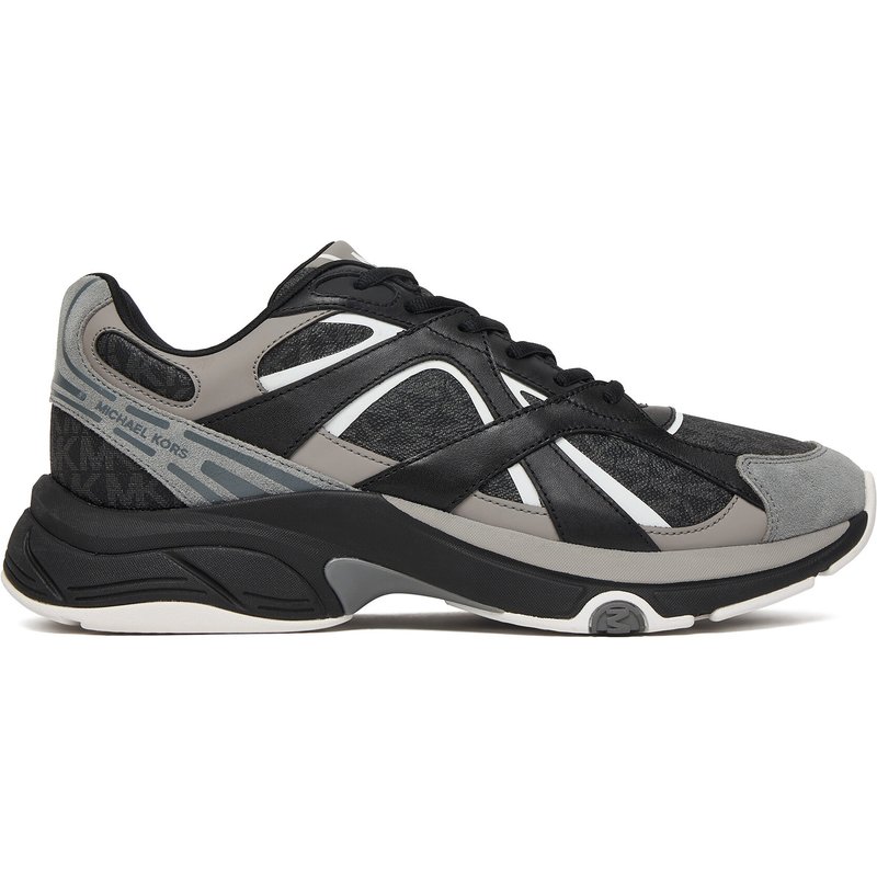 Sneakers MICHAEL Michael Kors Leo Trainer 42R6LEFS1B Schwarz