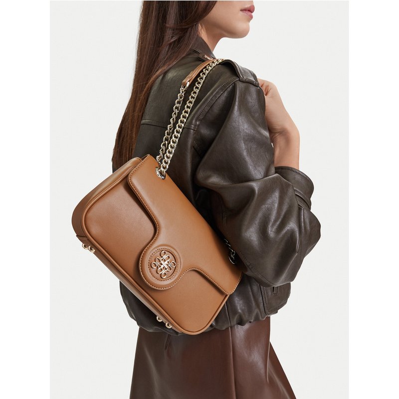 Handtasche Nine West CEO-GOLDEN THREAD-LDA9338 Dunkelbeige
