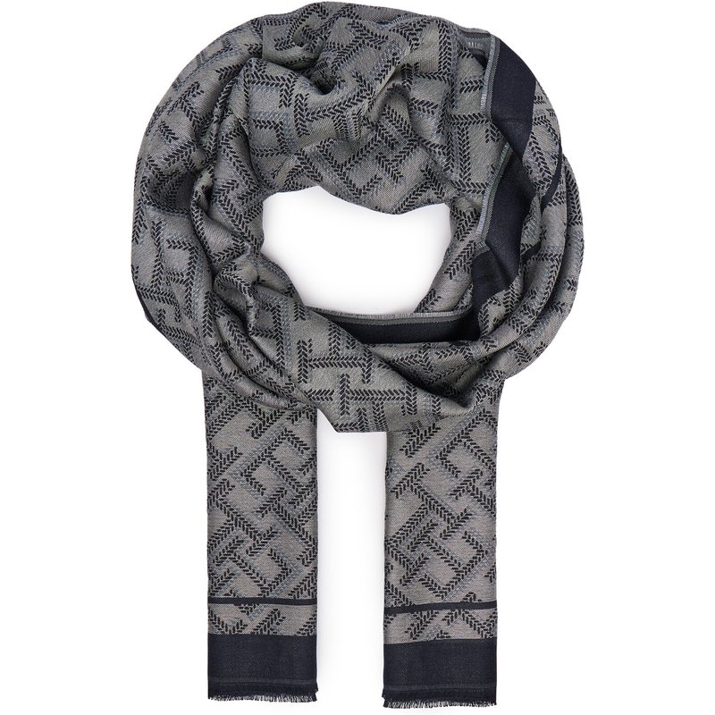 Schal Tommy Hilfiger Th Monologo AW0AW19115 Dunkelblau