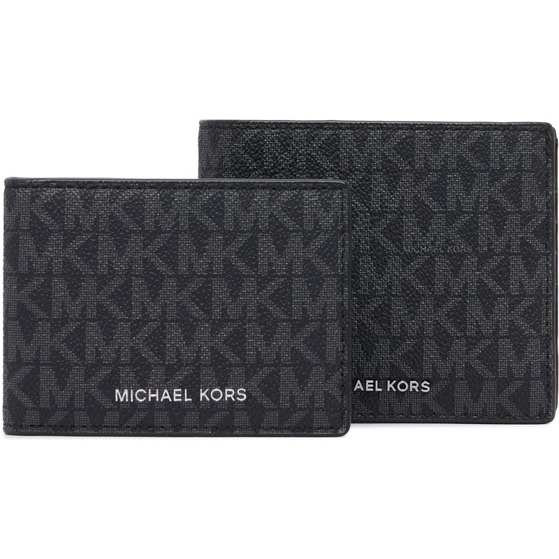 Geldbörse MICHAEL Michael Kors Harrison 39F9LGYF2B Schwarz