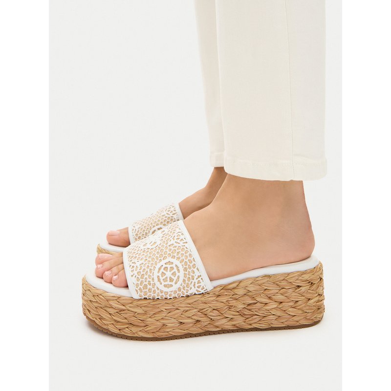 Espadrilles Guess FLJBIA FAL04 Weiß
