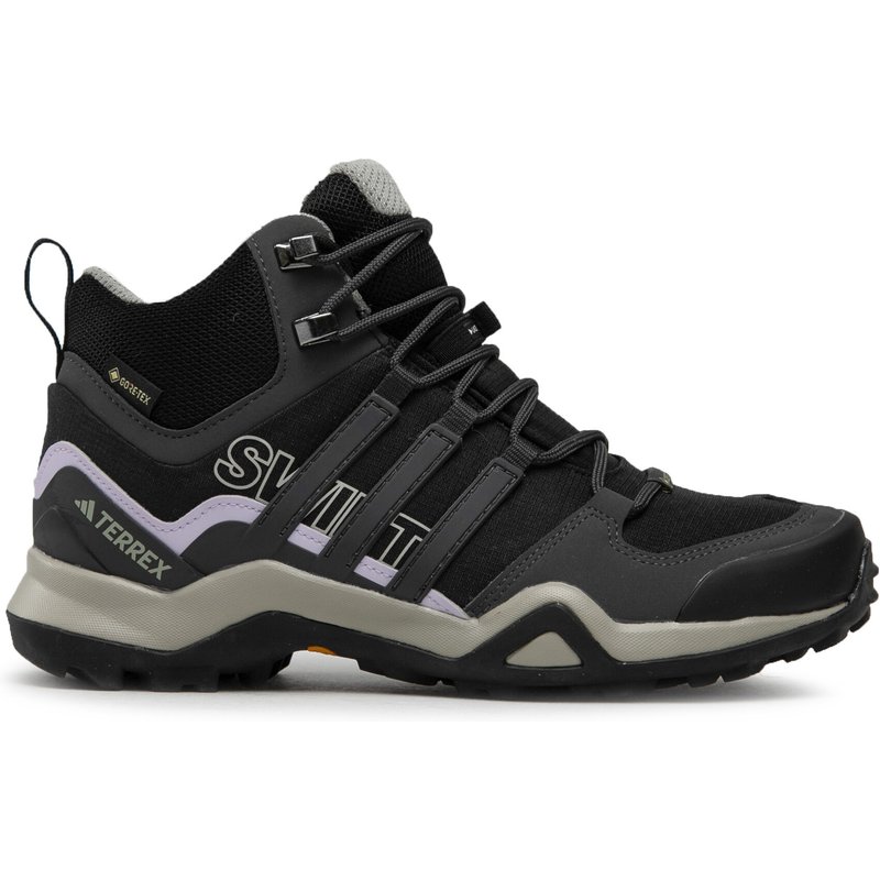 Trekkingschuhe adidas Terrex Swift R2 Mid GORE-TEX Hiking Shoes IF7637 Schwarz