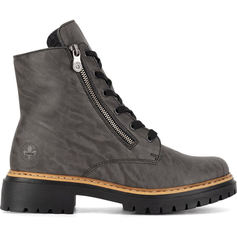 Schnürschuhe Rieker 72611-45 Grau