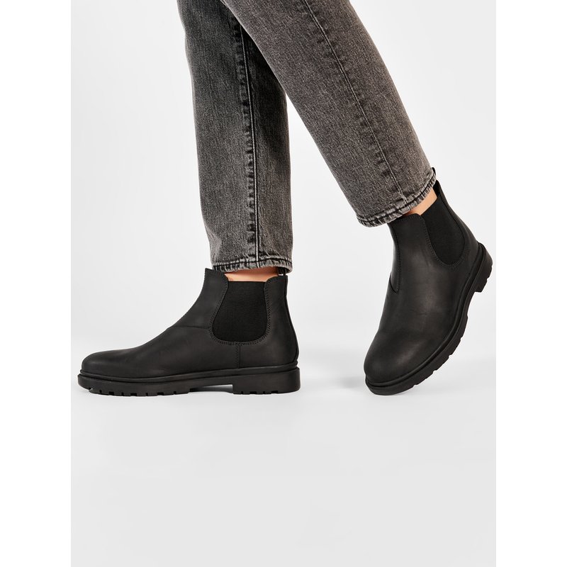 Klassische Stiefeletten Geox U Andalo A U16DDA-00045 C9999 Schwarz