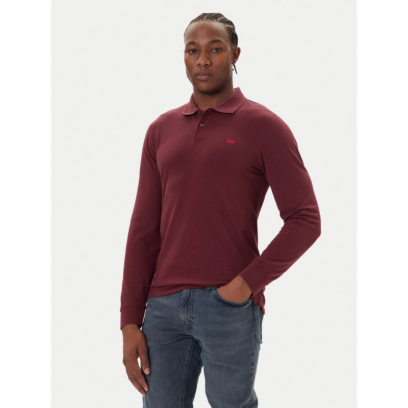 Levi's® Poloshirt Housemark A5797-0015 Dunkelrot Slim Fit