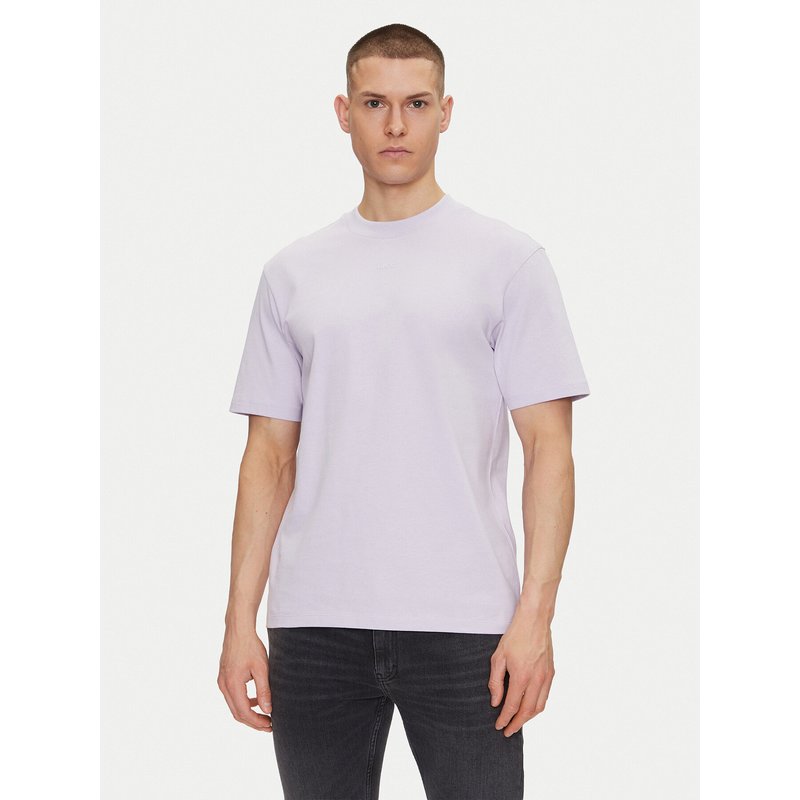HUGO T-Shirt Dapolino 50488330 Violett Relaxed Fit