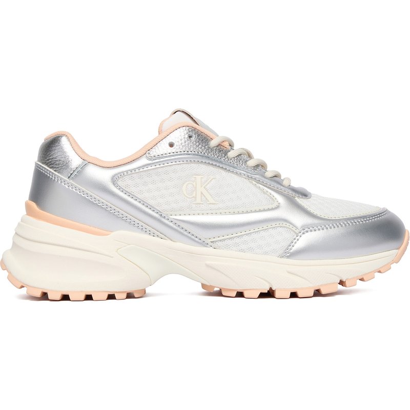 Sneakers Calvin Klein Hike Runner Lace Up Mesh Mix Met YW0YW02063 Bunt