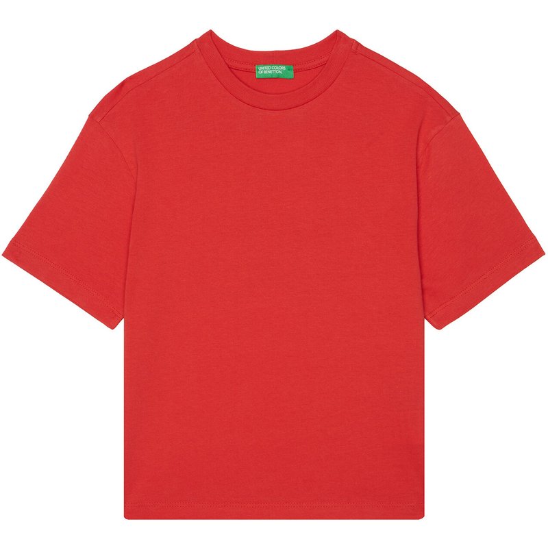 United Colors Of Benetton T-Shirt 3I1XC10O4 Rot Regular Fit