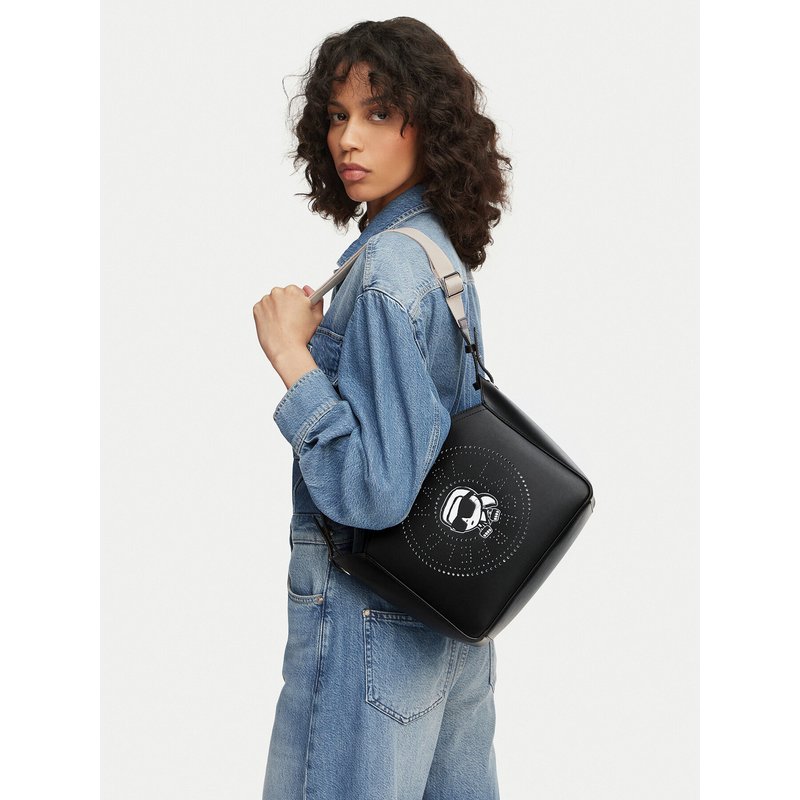 Handtasche KARL LAGERFELD B2W30078 Schwarz