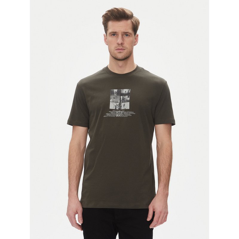 Armani Exchange T-Shirt XM000565 AF10356 U8120 Schwarz Regular Fit